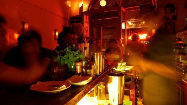 Gemmayze district, lined with bars and clubs.JPG